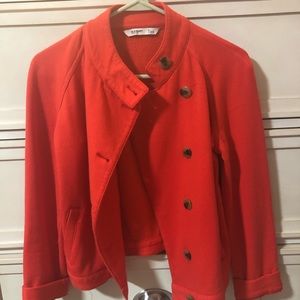 Red Fleece lined Jacket